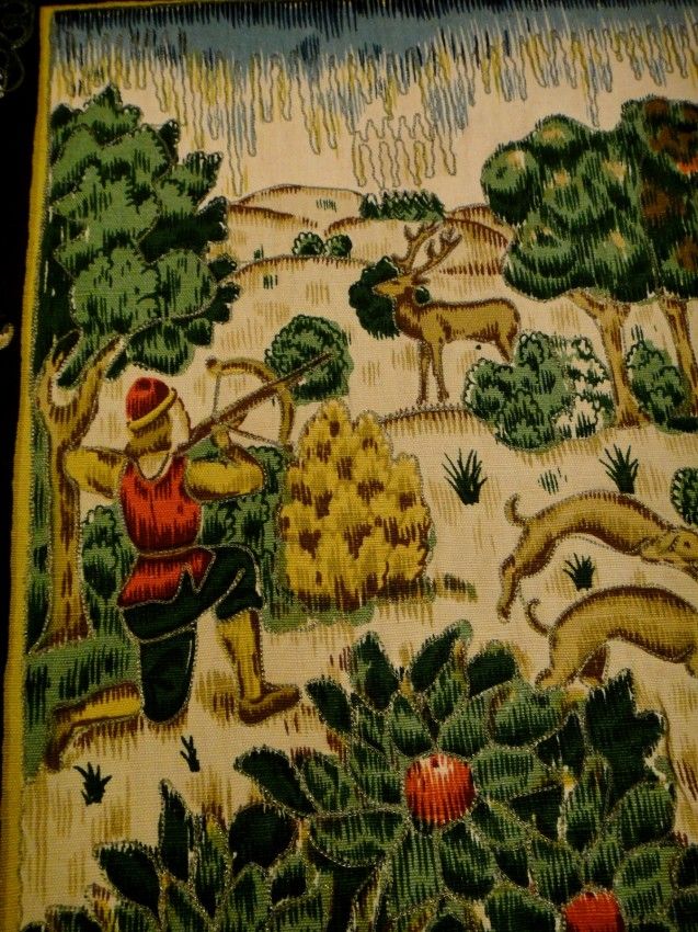 A French Embroidery Panel A French Embroidery Panel