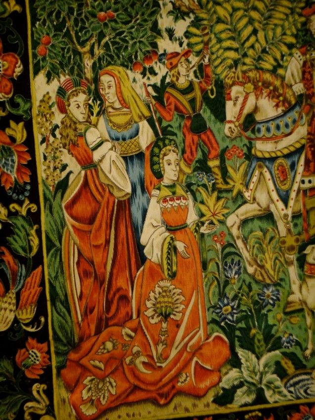 A French Embroidery Panel A French Embroidery Panel