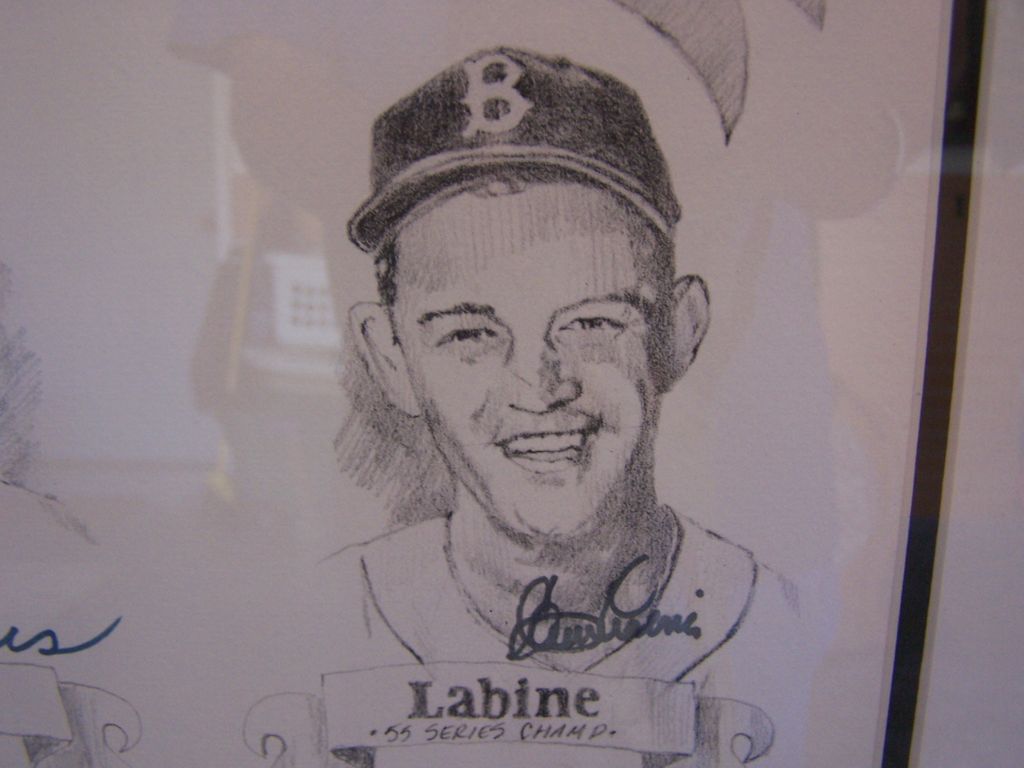 Pencil Signed and Numbered Limited Edition #67 OF 400 Lithograph Celebrating Jackie Robinson and the Brooklyn Dodgers Pencil Signed and Numbered Limited Edition #67 OF 400 Lithograph Celebrating Jackie Robinson and the Brooklyn Dodgers