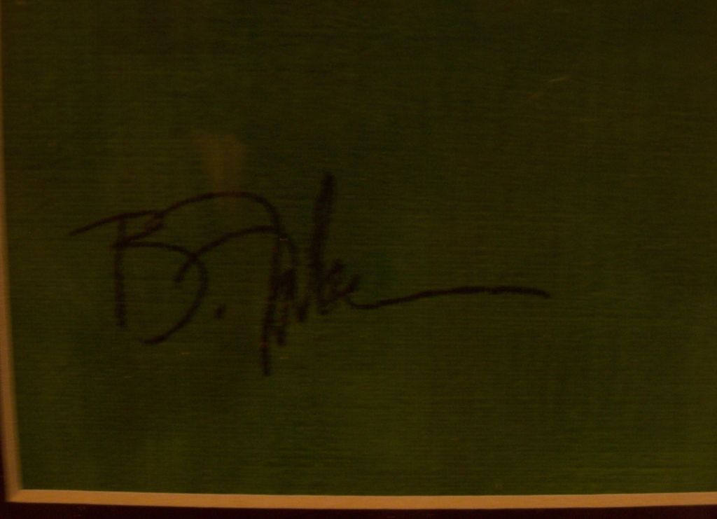 Bart Forbes "The Sand Wedge" Seve Ballesteros Golf Lithograph Bart Forbes "The Sand Wedge" Seve Ballesteros Golf Lithograph