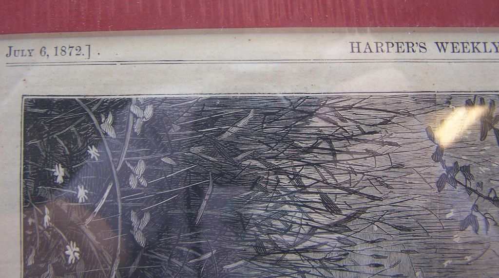 Antique Original Winslow Homer "MAKING HAY" Harper's Weekly July 6,1872 Antique Original Winslow Homer "MAKING HAY" Harper's Weekly July 6,1872