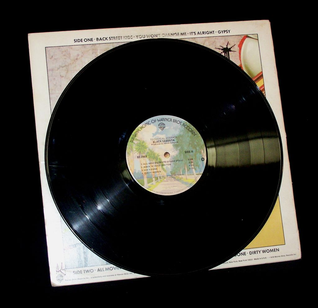 Ozzy Osbourne Signed Prince of Darkness Black Sabbath Album Ozzy Osbourne Signed Prince of Darkness Black Sabbath Album