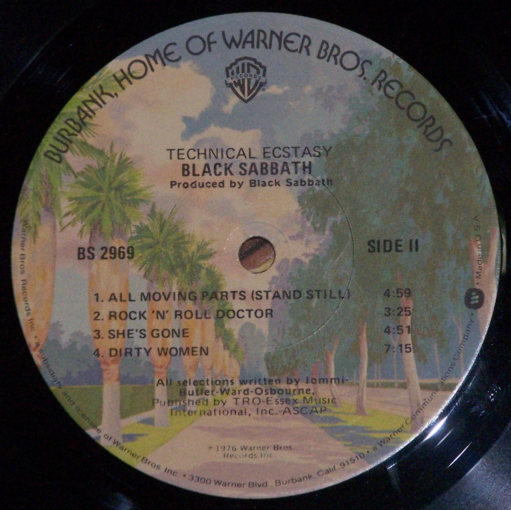 Ozzy Osbourne Signed Prince of Darkness Black Sabbath Album Ozzy Osbourne Signed Prince of Darkness Black Sabbath Album