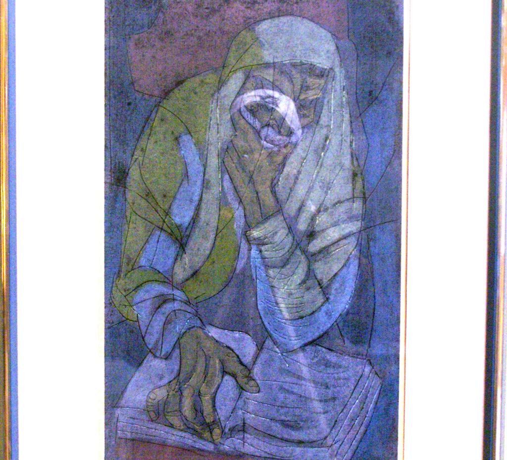 Vintage Color Limited Edition Irving Amen "THE PROPHET" Framed 18 X 11 Pencil Signed and Numbered 10/50 Vintage Color Limited Edition Irving Amen "THE PROPHET" Framed 18 X 11 Pencil Signed and Numbered 10/50