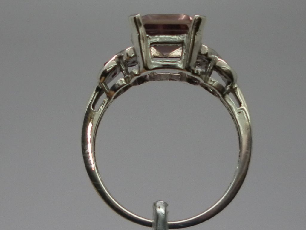 Vintage Ametrine & Ruby Silver Ring; FREE SIZING. Vintage Ametrine & Ruby Silver Ring; FREE SIZING.