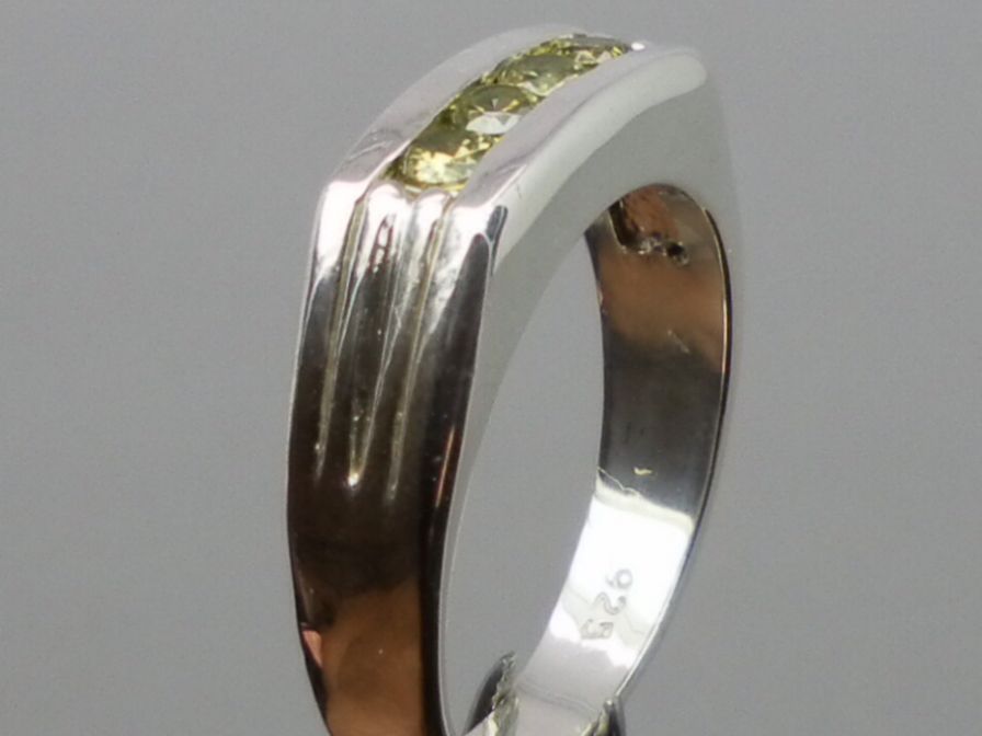 Natural Peridot Silver Men's Ring; ANY size from 4 to 15 Natural Peridot Silver Men's Ring; ANY size from 4 to 15