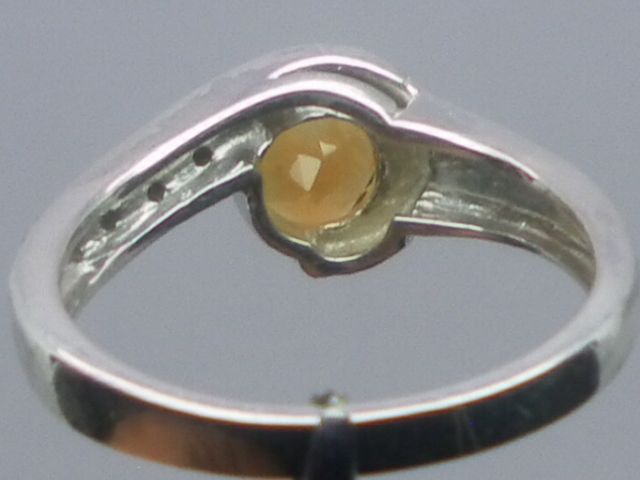 Vintage 14kt Citrine & Diamonds Ring; FREE SIZING Vintage 14kt Citrine & Diamonds Ring; FREE SIZING