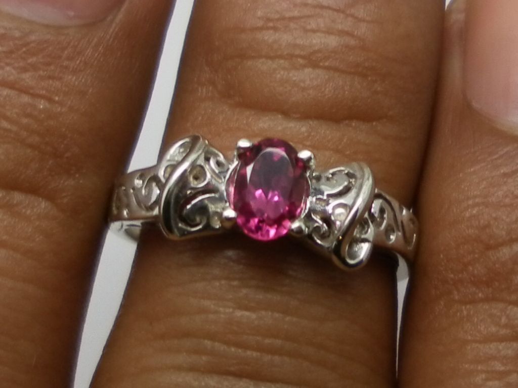 Vintage 14kt Pink Tourmaline Ring Vintage 14kt Pink Tourmaline Ring