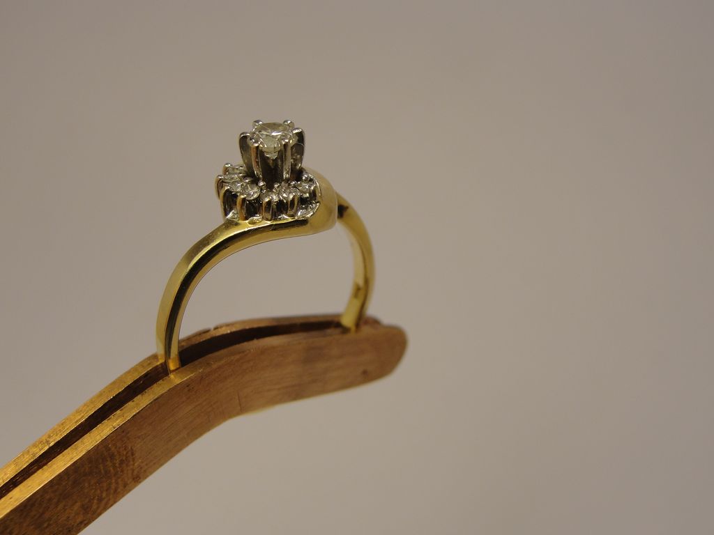 14K yellow gold Diamond ring 14K yellow gold Diamond ring