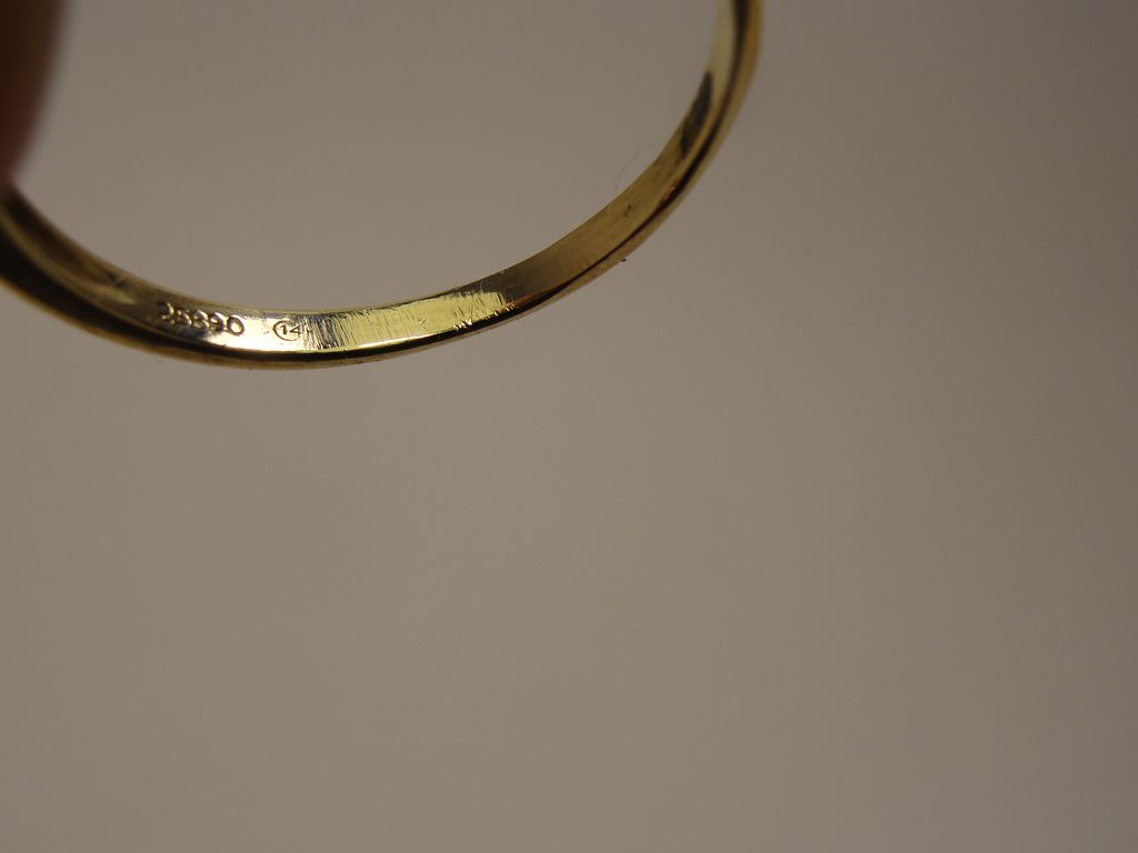 14K Blue Topaz in Greek Key Ring 14K Blue Topaz in Greek Key Ring