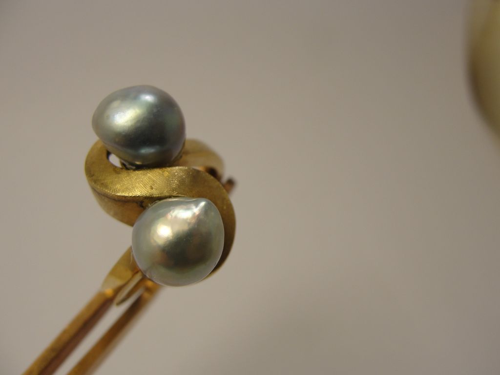 14K Natural Baroque Pearl Ring 14K Natural Baroque Pearl Ring