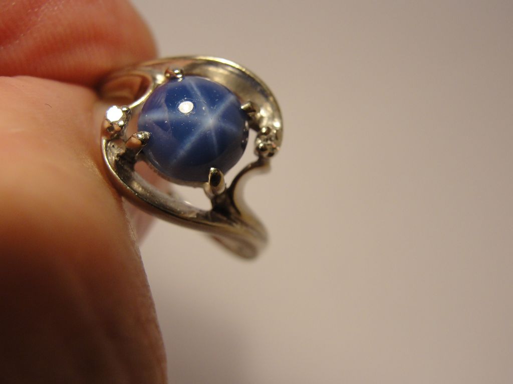 Vintage Blue Lindy Star Sapphire Vintage Blue Lindy Star Sapphire