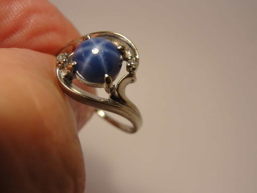 Vintage Blue Lindy Star Sapphire Vintage Blue Lindy Star Sapphire