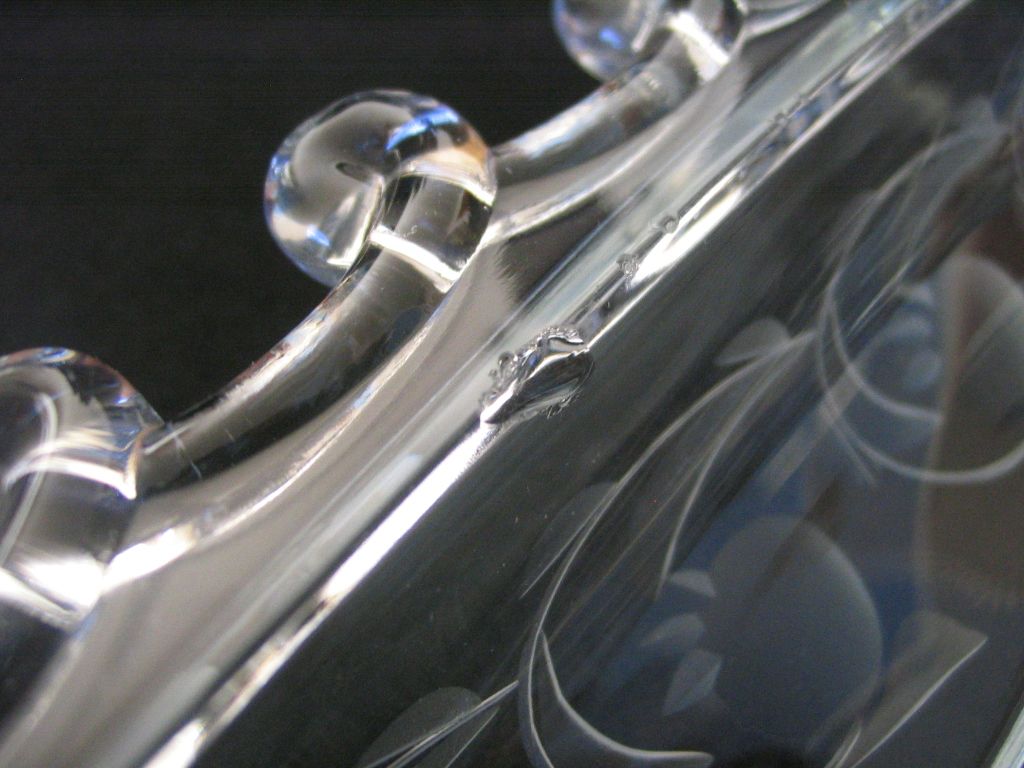 Heisey Lariat Relish Tray Heisey Lariat Relish Tray