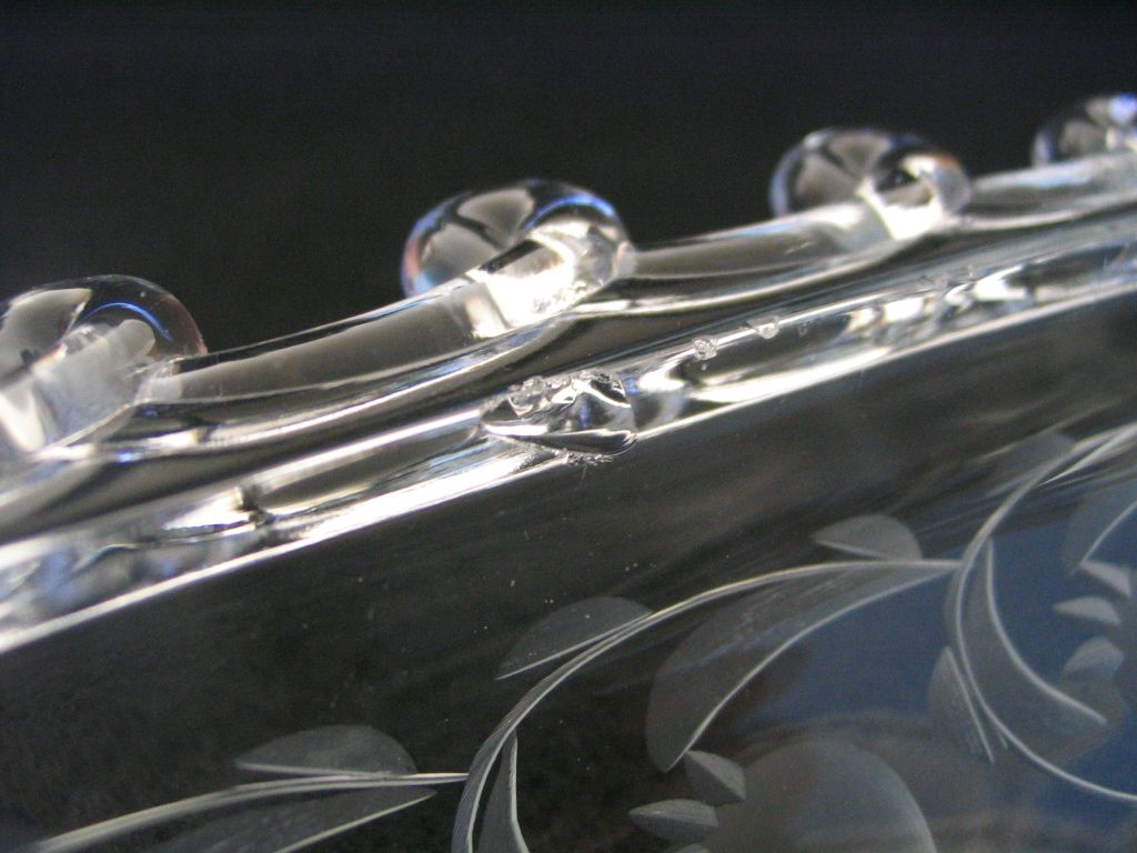 Heisey Lariat Relish Tray Heisey Lariat Relish Tray