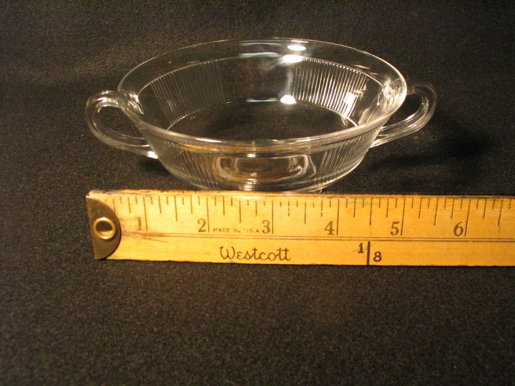 Heisey Pleat and Panel Two-Handled Jelly Heisey Pleat and Panel Two-Handled Jelly