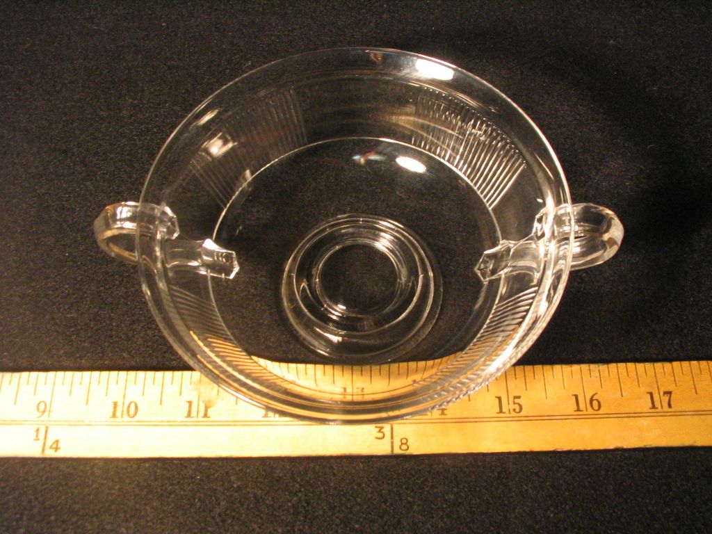 Heisey Pleat and Panel Two-Handled Jelly Heisey Pleat and Panel Two-Handled Jelly