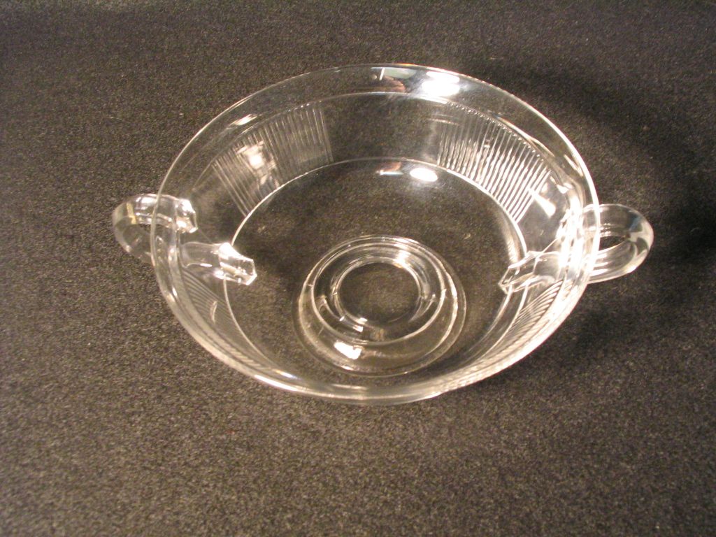 Heisey Pleat and Panel Two-Handled Jelly Heisey Pleat and Panel Two-Handled Jelly