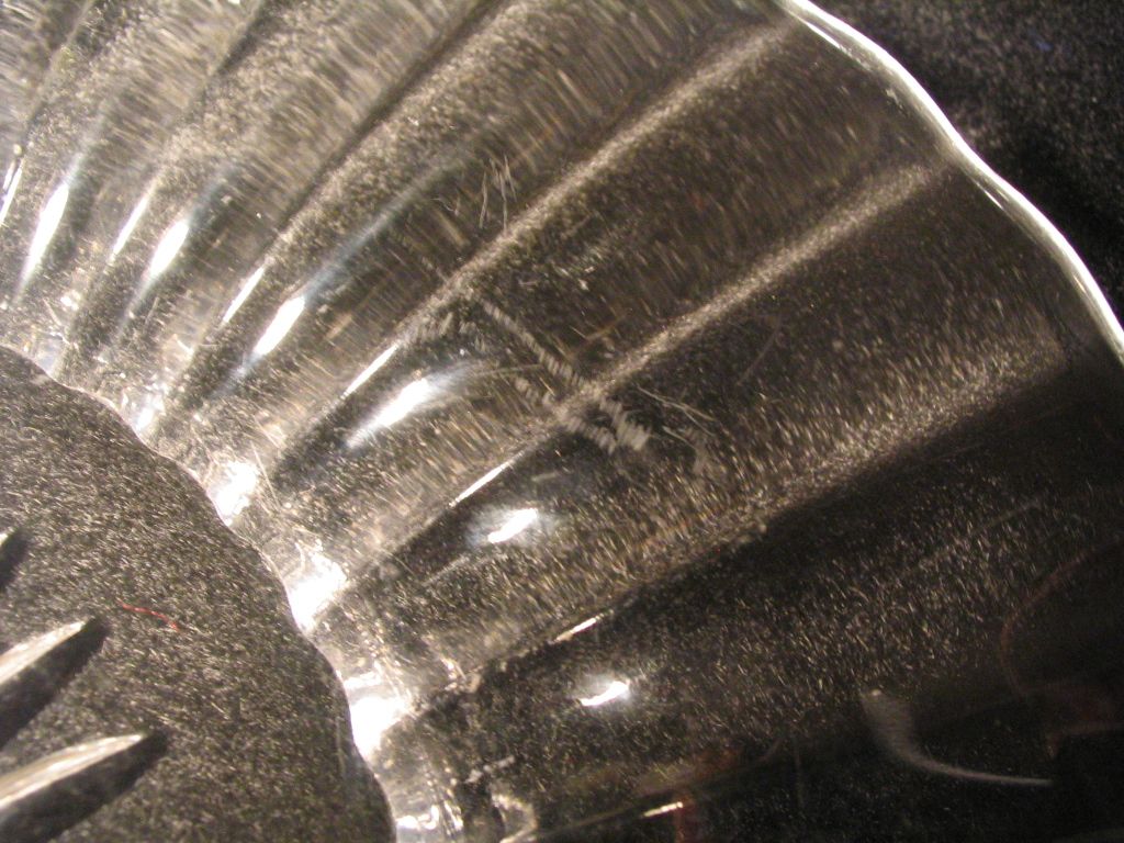 Heisey Coarse-Rib Salad Plate Heisey Coarse-Rib Salad Plate