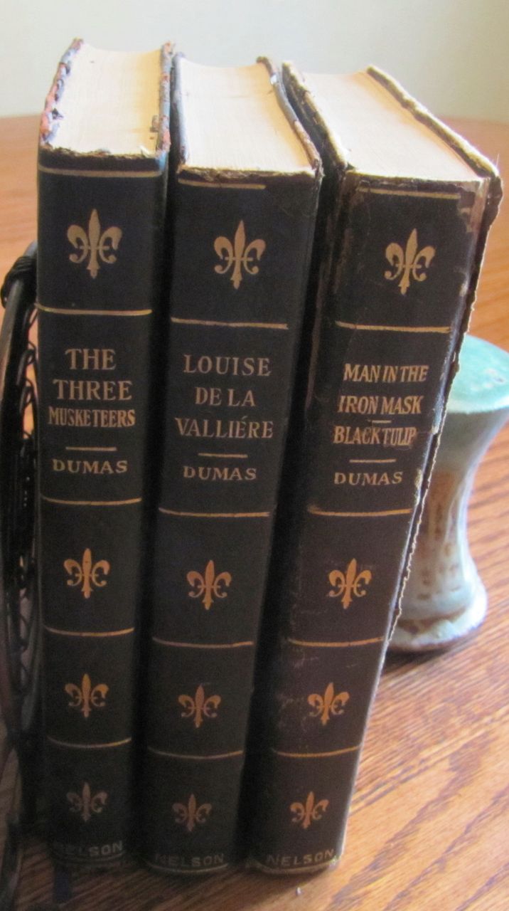 Antique (1900) Dumas Books Vicomte Braggelone Musketeers Iron Mask Antique (1900) Dumas Books Vicomte Braggelone Musketeers Iron Mask