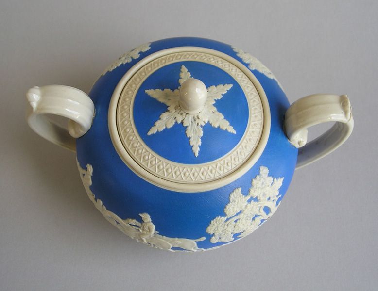 Spode Jasperware Sugar Bowl Spode Jasperware Sugar Bowl