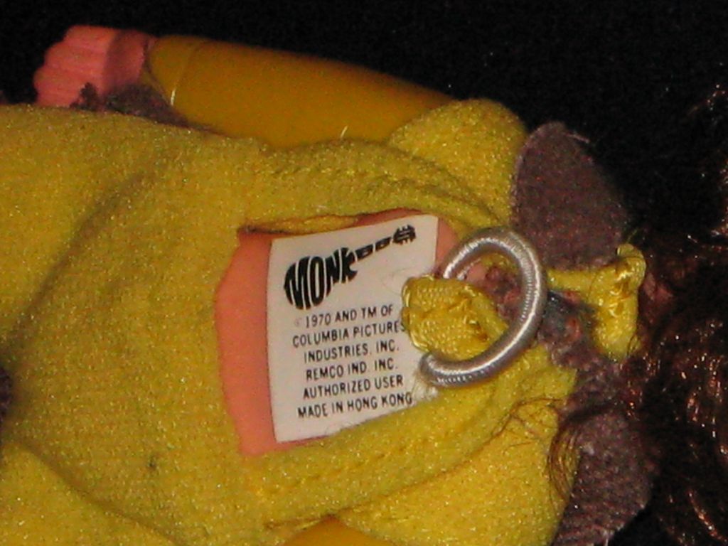 Original Mickey Dolenz Monkees Finger Puppet with Boots Original Mickey Dolenz Monkees Finger Puppet with Boots