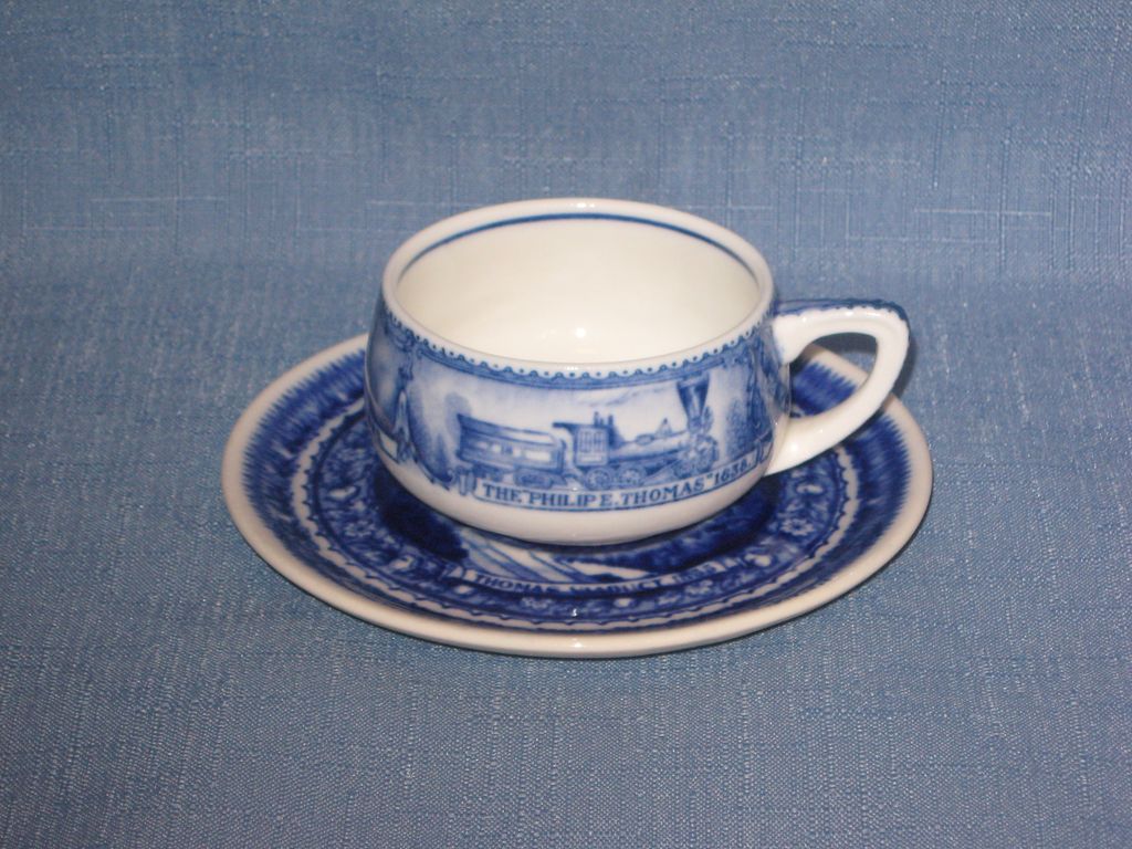 Baltimore and Ohio Railroad Demi Tasse Cup and Saucer Original 1927 Issue Baltimore and Ohio Railroad Demi Tasse Cup and Saucer Original 1927 Issue