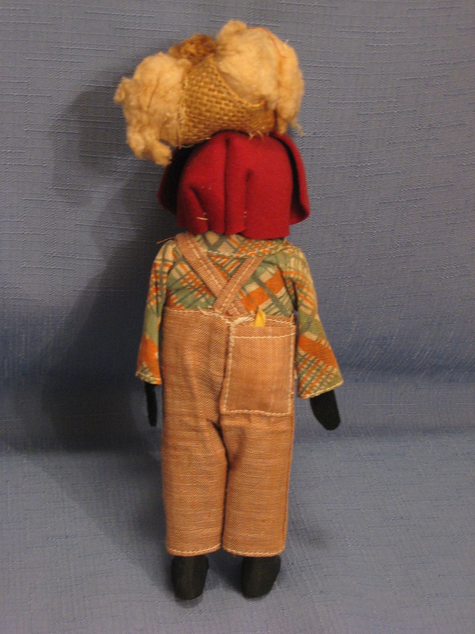 Pair of Black Folk Art Dolls All Original Pair of Black Folk Art Dolls All Original