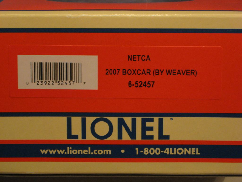 Rare Variation 2007 NETCA Cape Cod Potato Chip Lionel Boxcar Rare Variation 2007 NETCA Cape Cod Potato Chip Lionel Boxcar