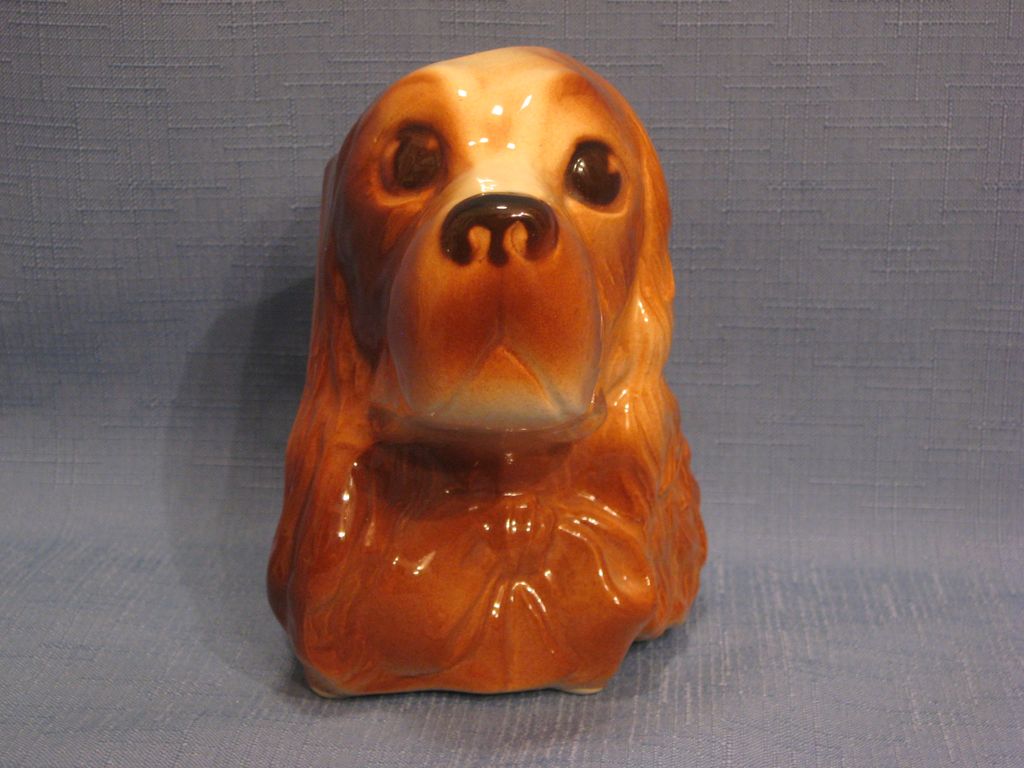 Royal Copley Head Vase Cocker Spaniel Royal Copley Head Vase Cocker Spaniel
