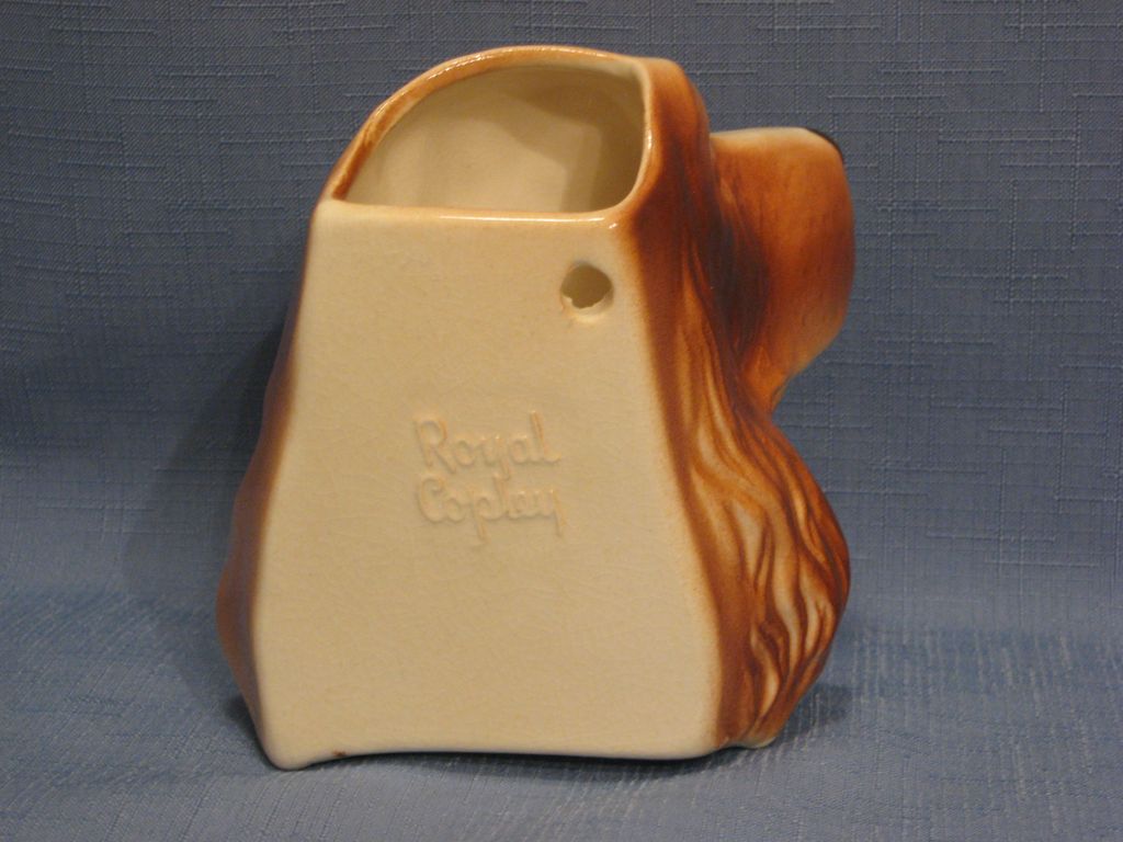 Royal Copley Head Vase Cocker Spaniel Royal Copley Head Vase Cocker Spaniel