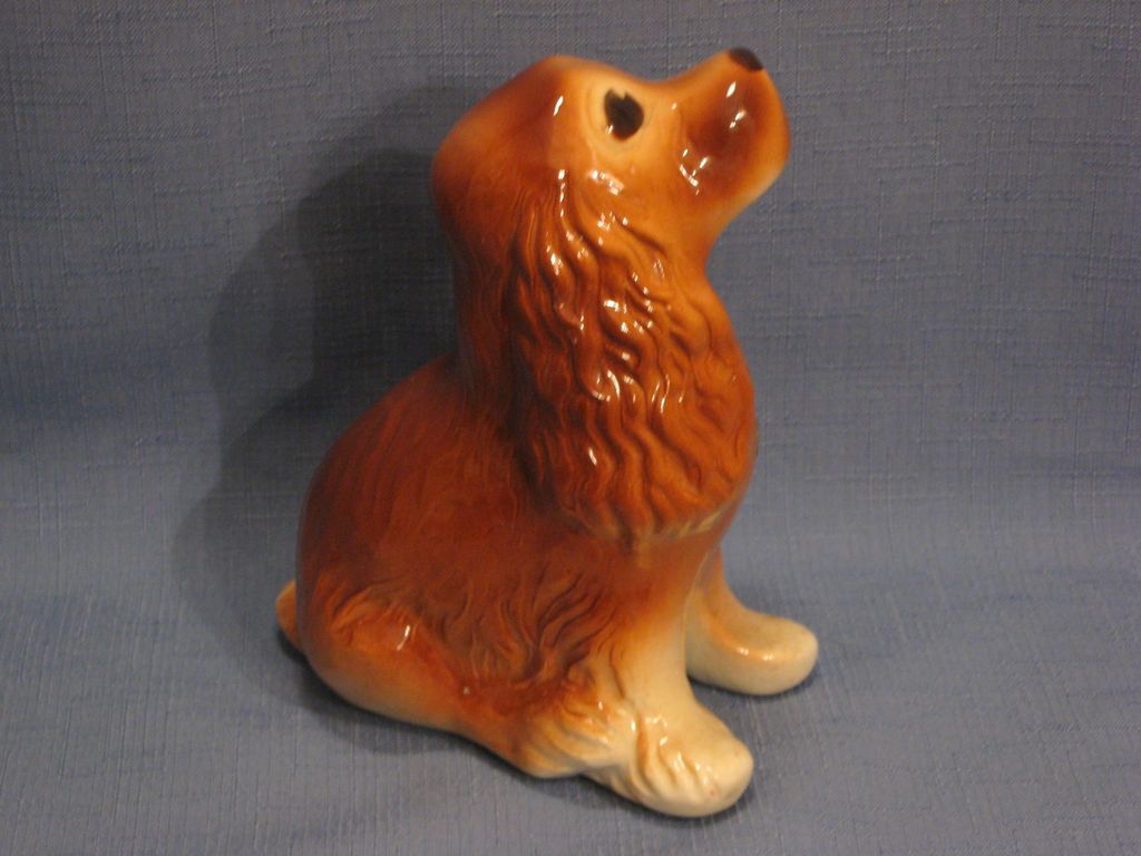 Royal Copley Cocker Spaniel Figurine Vintage Royal Copley Cocker Spaniel Figurine Vintage