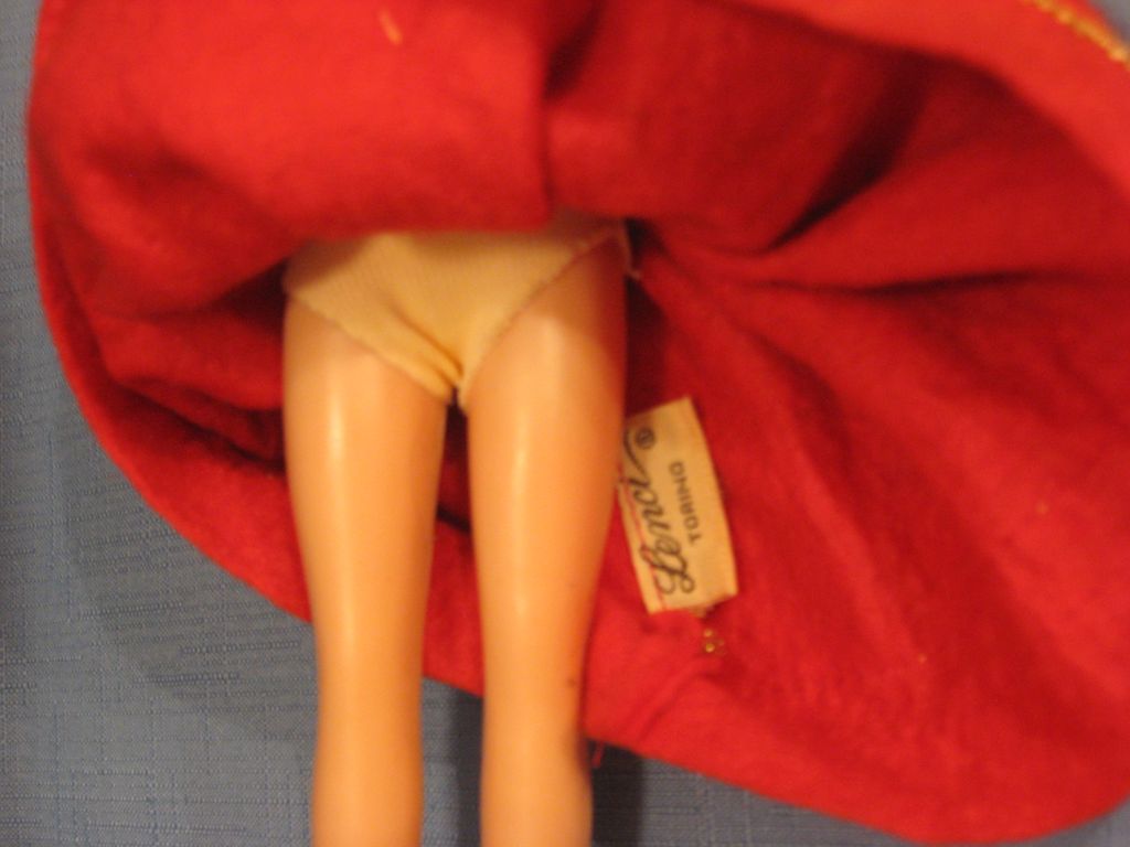 Lenci Doll 9 Inch 1950's Hard Plastic Lenci Doll 9 Inch 1950's Hard Plastic