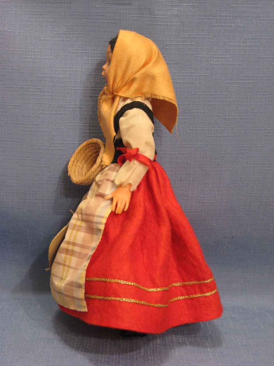 Lenci Doll 9 Inch 1950's Hard Plastic Lenci Doll 9 Inch 1950's Hard Plastic