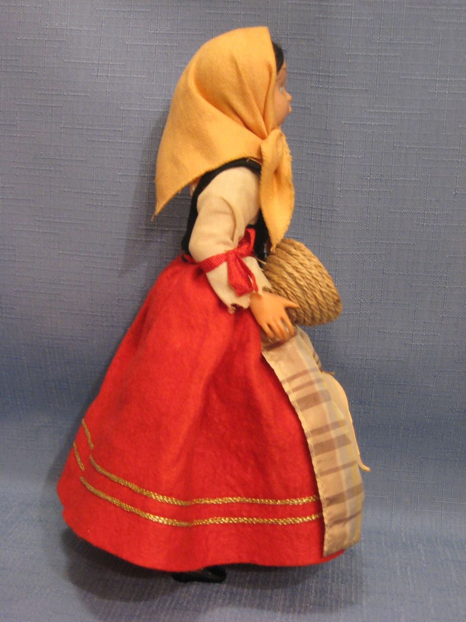 Lenci Doll 9 Inch 1950's Hard Plastic Lenci Doll 9 Inch 1950's Hard Plastic
