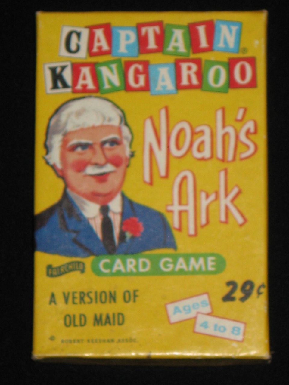 Captain Kangaroo Noah's Ark Card Game MINT SEALED Captain Kangaroo Noah's Ark Card Game MINT SEALED