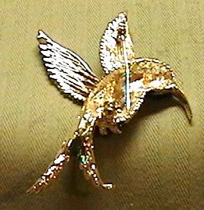 Enamelled Hummingbird Brooch Enamelled Hummingbird Brooch