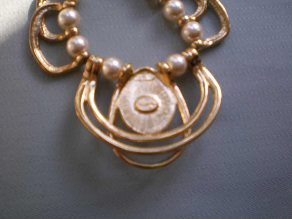 Impressive Vintage Fashion Necklace marked NAPIER Impressive Vintage Fashion Necklace marked NAPIER