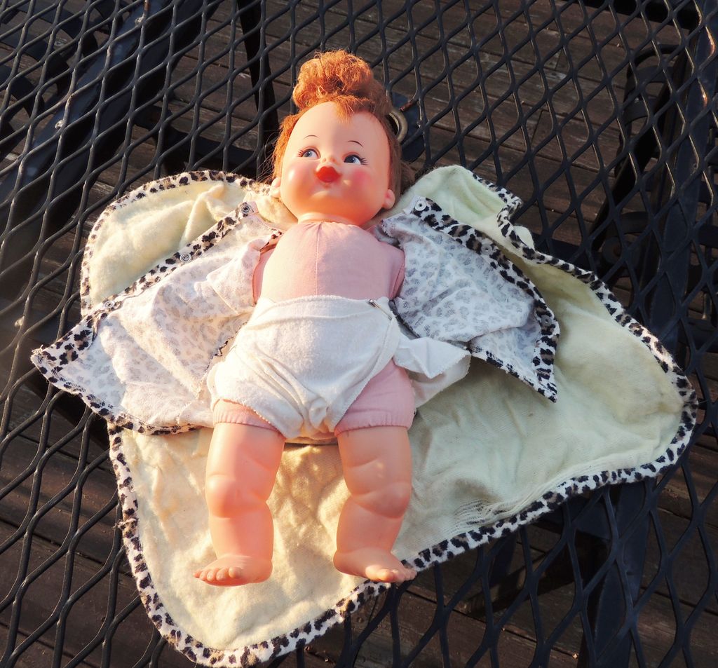 Ideal Baby Pebbles Flintstone 1960's Ideal Baby Pebbles Flintstone 1960's