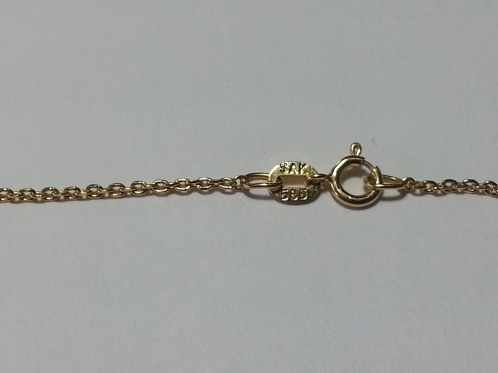 14K Gold Amethyst Heart Pendant & Necklace 14K Gold Amethyst Heart Pendant & Necklace