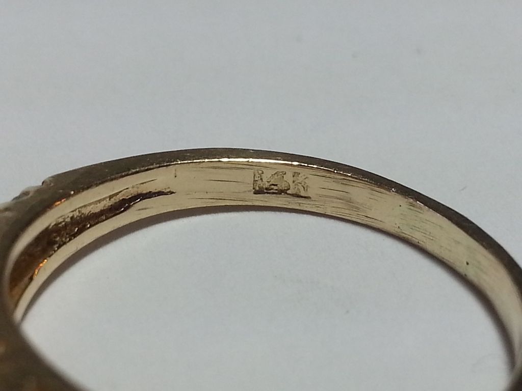 14k Yellow Gold 9 Diamond Anniversary Ring 14k Yellow Gold 9 Diamond Anniversary Ring