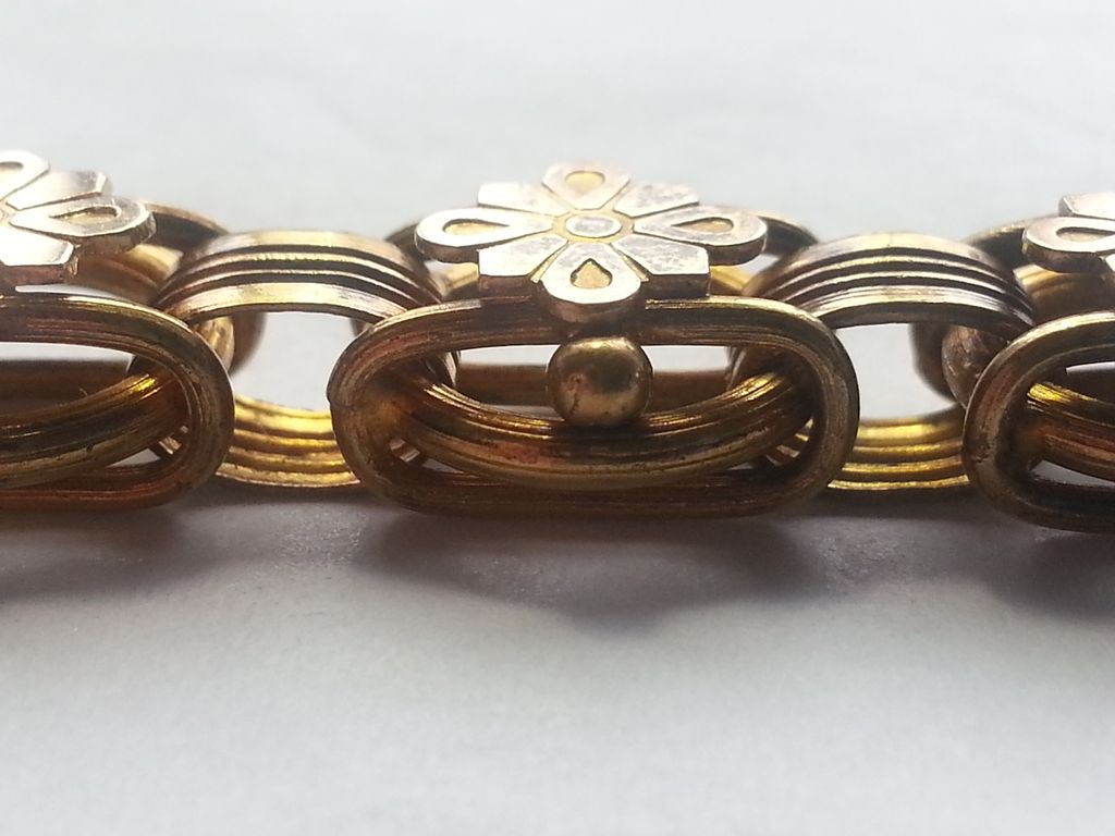 RARE Victorian 14K BOOK Chain 18+ Inches RARE Victorian 14K BOOK Chain 18+ Inches