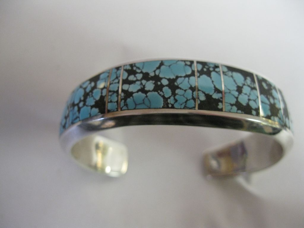 P. Sanchez Sterling Turquoise Bracelet P. Sanchez Sterling Turquoise Bracelet