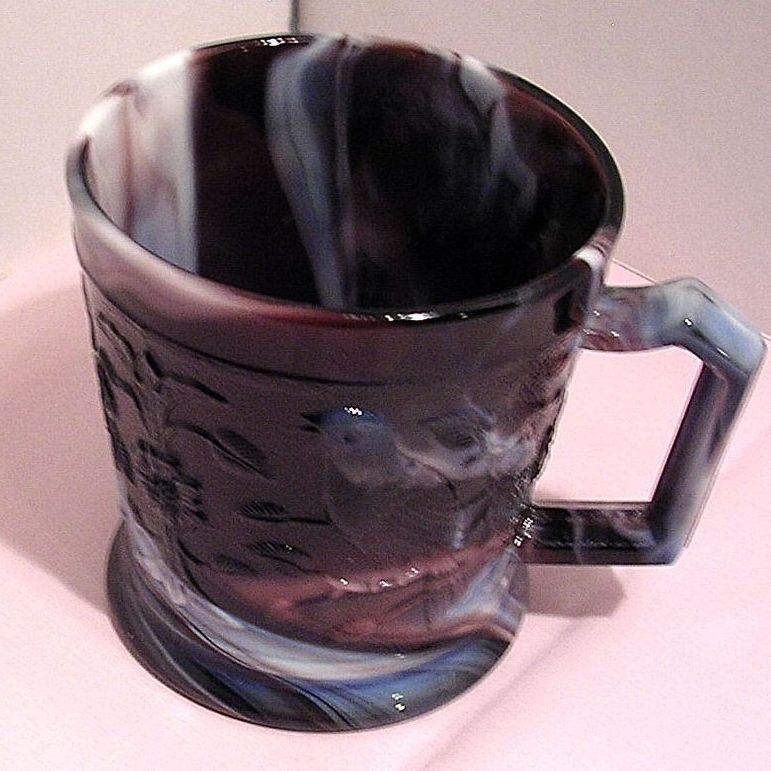 Imperial Glass Purple Slag - Beverage Mug - 1960 - 73 Imperial Glass Purple Slag - Beverage Mug - 1960 - 73