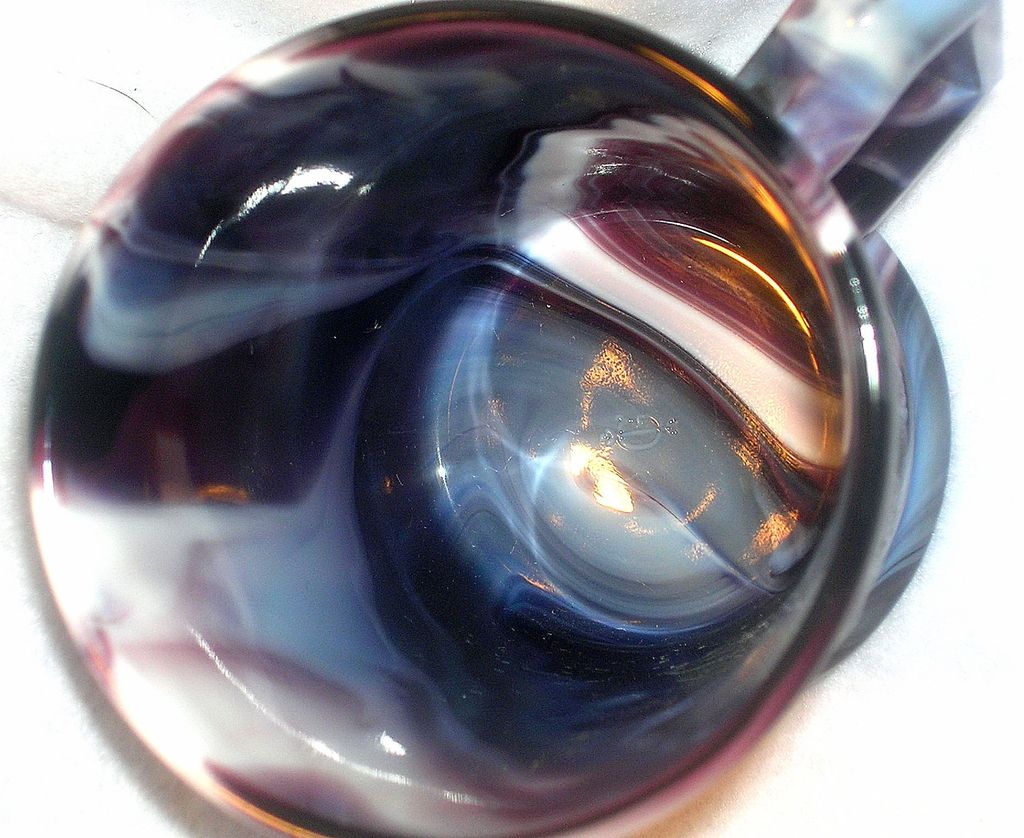 Imperial Glass Purple Slag - Beverage Mug - 1960 - 73 Imperial Glass Purple Slag - Beverage Mug - 1960 - 73