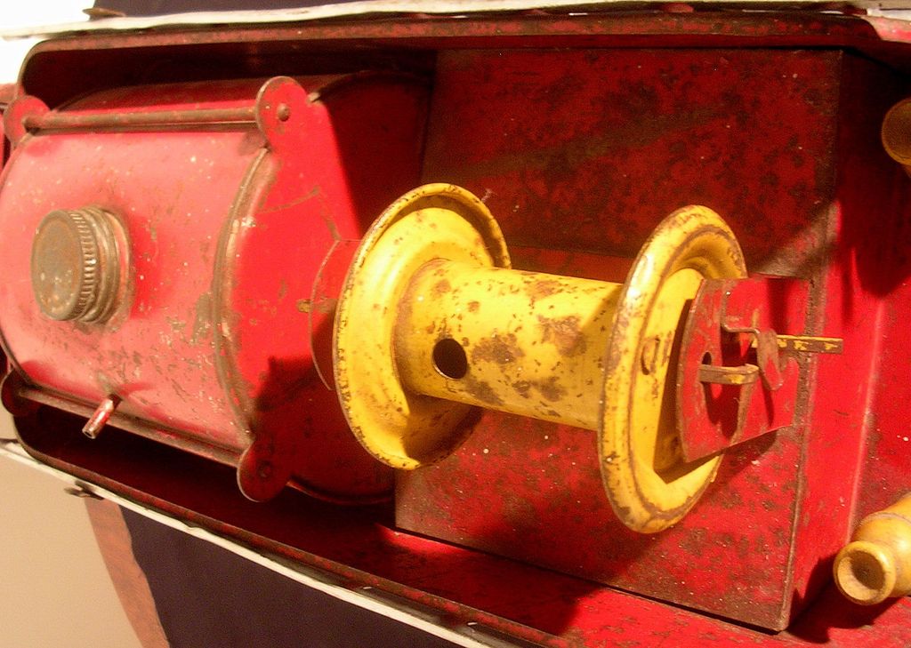 Structo Fire Truck - 22 Inch Steel Water Pumper - Vintage 1947 Structo Fire Truck - 22 Inch Steel Water Pumper - Vintage 1947