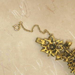 Vintage 50's Coro `Navarre' Topaz Gem Color Demi-Parure – Book Piece Vintage 50's Coro `Navarre' Topaz Gem Color Demi-Parure – Book Piece