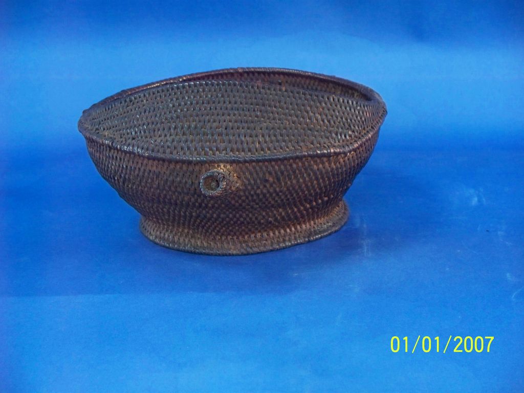 Very tightly woven Chinese Basket Very tightly woven Chinese Basket