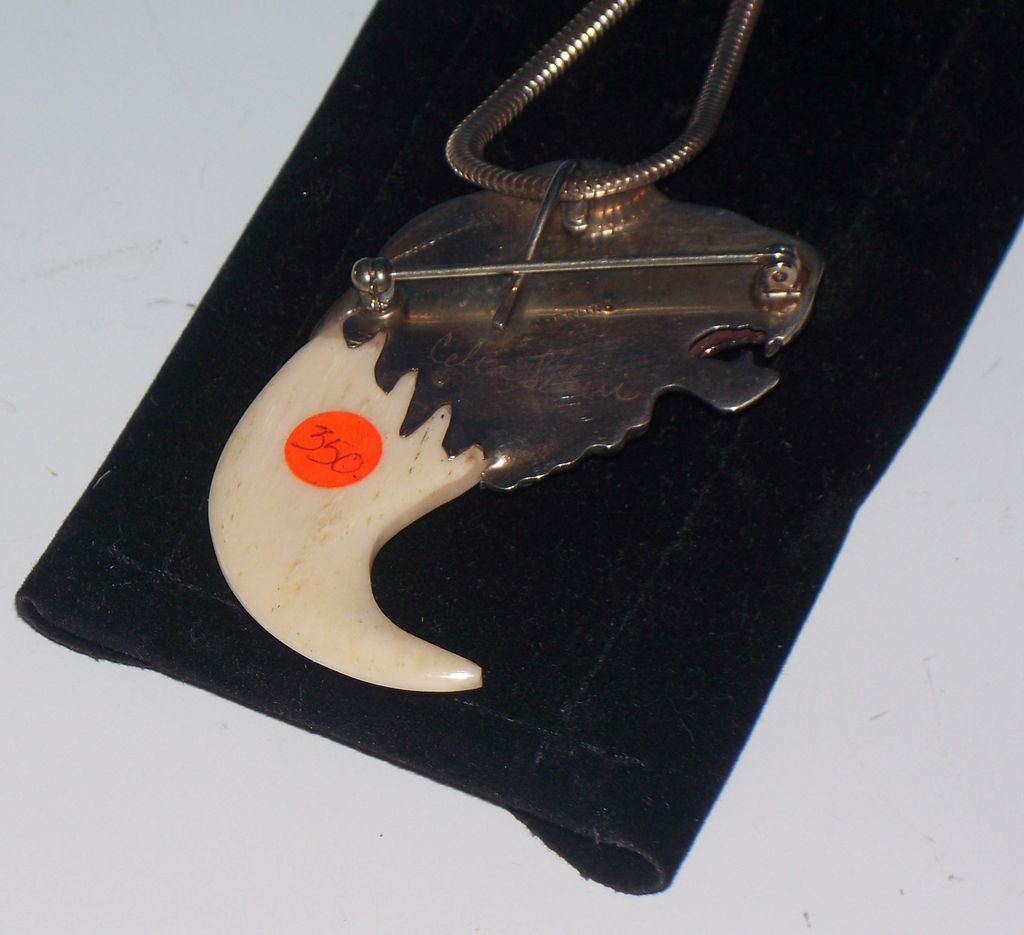 Sterling Lion's Head Pendant Sterling Lion's Head Pendant