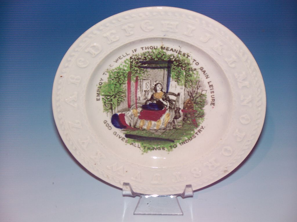 ABC Plate c/ Franklin Maxim ABC Plate c/ Franklin Maxim